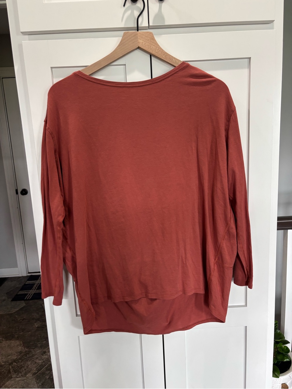 lululemon athletica Long Sleeve Top - Rust